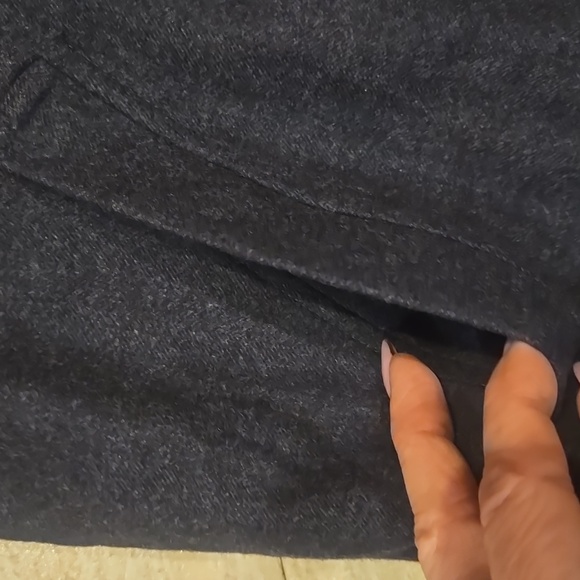 Eton Herringbone Zipper Cashmere/Wool Blend Luxury Vest - Picture 6 of 11